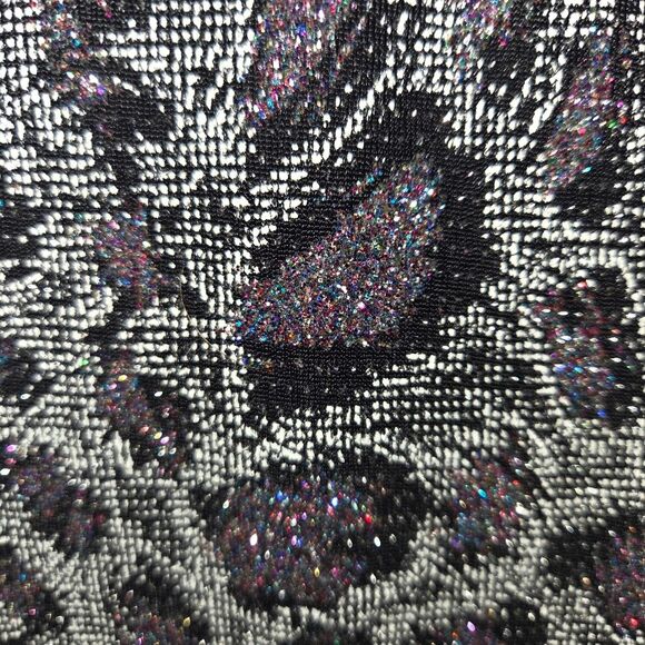 Leith Leopard Sparkle Print Stretchy Pencil Skirt Size Small - Picture 5 of 7